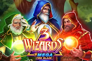 Playtech : Mega Fire Blaze: 3 Wizards - SKYBET138