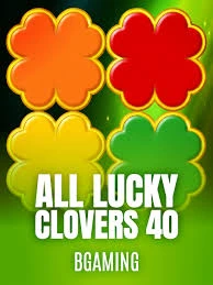 Bgaming : All Lucky Clover 40 - SKYBET138
