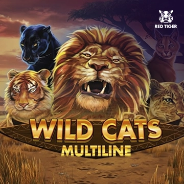 Redtiger : Wild Cats Multiline - SKYBET138