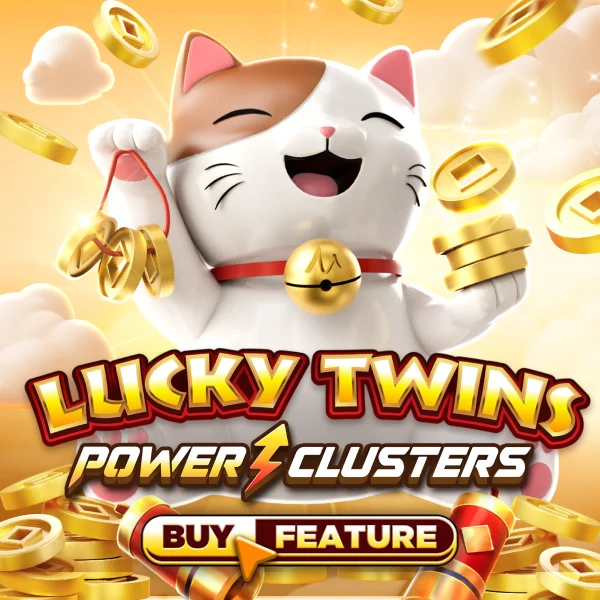 Microgaming : Lucky Twins PowerClusters - SKYBET138