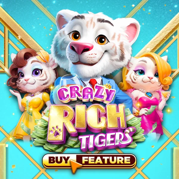 Microgaming : Crazy Rich Tigers - SKYBET138