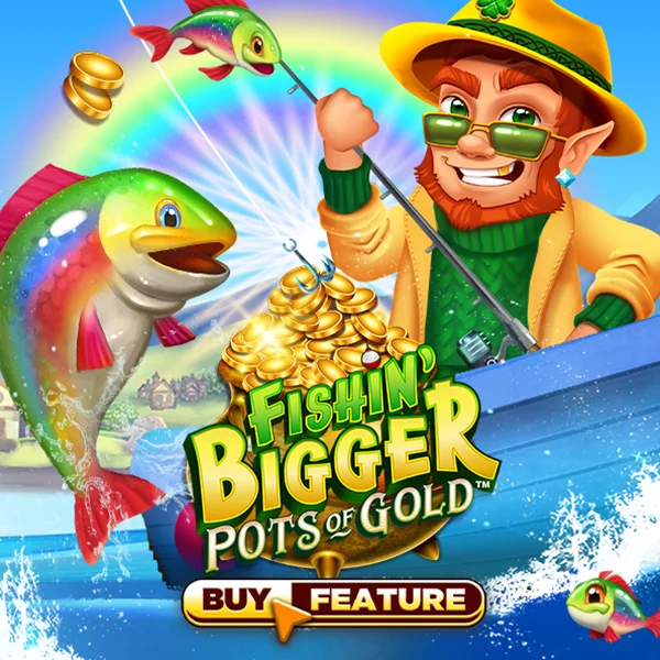 Microgaming : Fishin Bigger Pots of Gold - SKYBET138